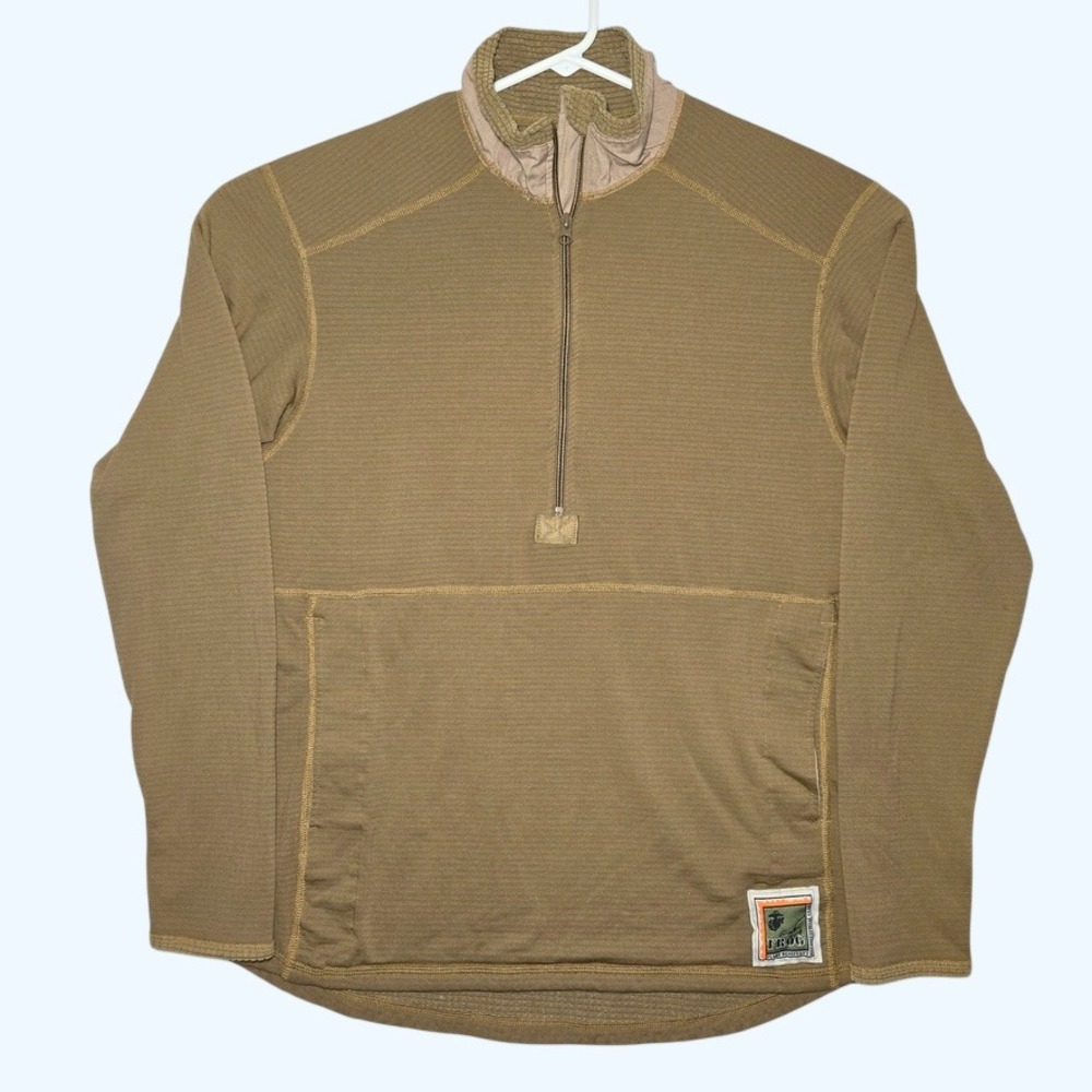 USMC FROG Peckham Flame Resistant Midweight Pullover Shirt Coyote Brown Medium